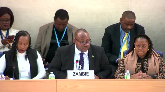 Zambia Review - 42nd Session of Universal Periodic Review