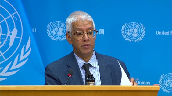 Secretary-General/Vatican, Occupied Palestinian Territory, UNIFIL & other topics - Daily Press Briefing