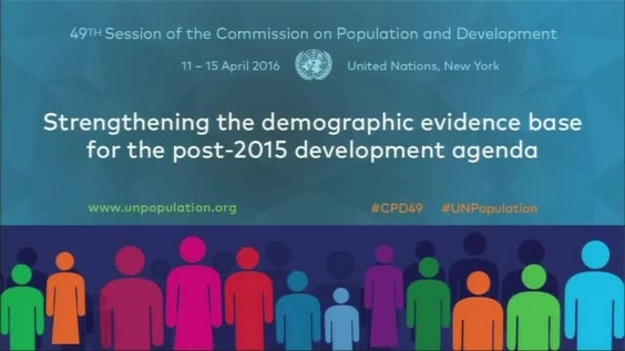 (6th meeting) Commission on Population and Development, Forty-ninth session