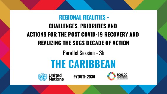 The Caribbean, Regional Breakout session, 10th Economic and Social Council Youth Forum