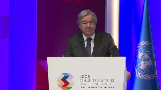 António Guterres (UN Secretary-General)  on the Summit of the LDC Group (LDC5)