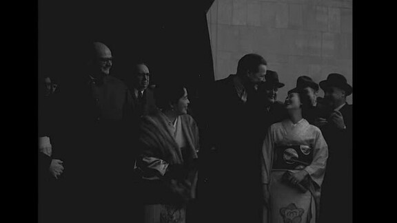 Ceremony of Hoisting Flags of Japan