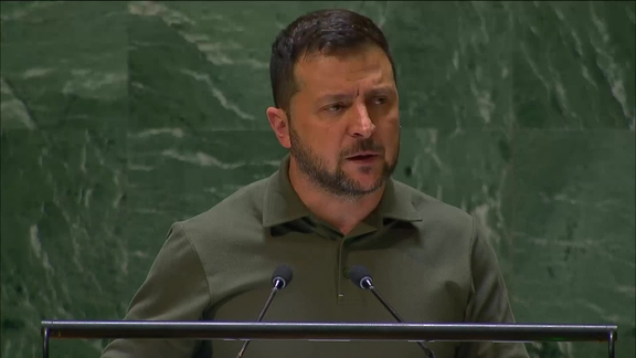 Ukraine - President Addresses General Debate, 78th Session