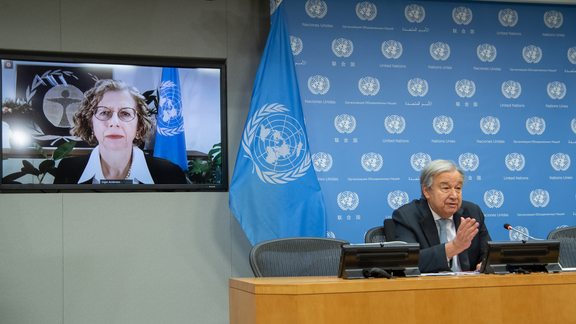 The launch of the UN Environment Programme's Emissions Gap Report - Press Conference