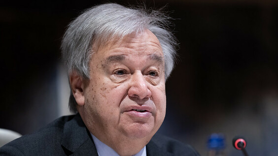 António Guterres (UN Secretary-General) at  WEF 2023 in Davos