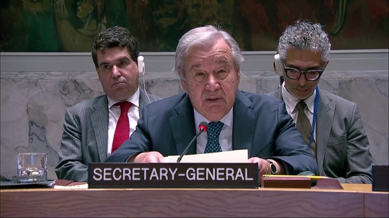 António Guterres (Secretary-General) on Israel and Iran - Security Council, 9939th meeting
