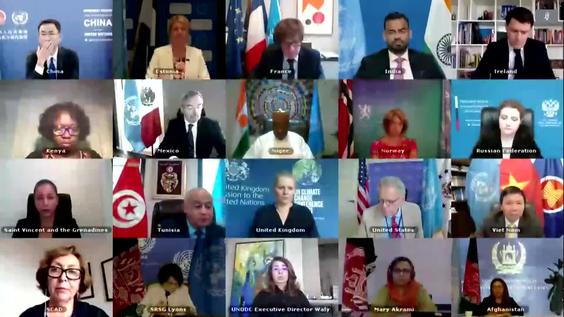 United Nations Assistance Mission in Afghanistan (UNAMA) - Security Council, VTC Debate