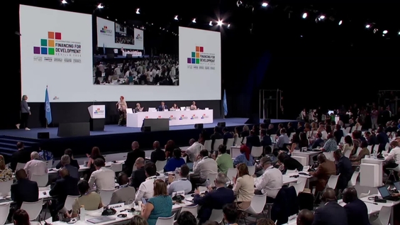 Eight Plenary Meeting & Closing - 4th International Conference on Financing for Development FFD4 (Sevilla, Spain)