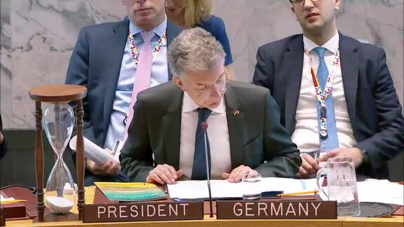 8517th Security Council Meeting: Situation in Middle East Part 1