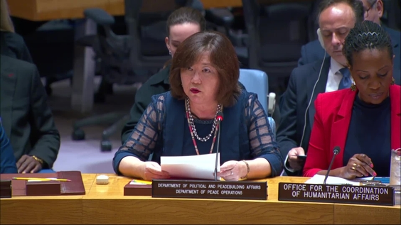 Kayoko Gotoh (DPPA-DPO) on the maintenance of peace and security of Ukraine - Security Council, 10152nd meeting