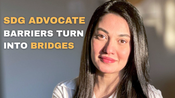 An interview with SDG advocate Muniba Mazari