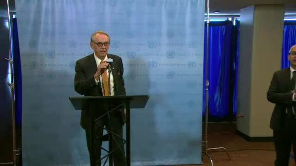 Deputy Secretary-General Speaks to Press on South Sudan