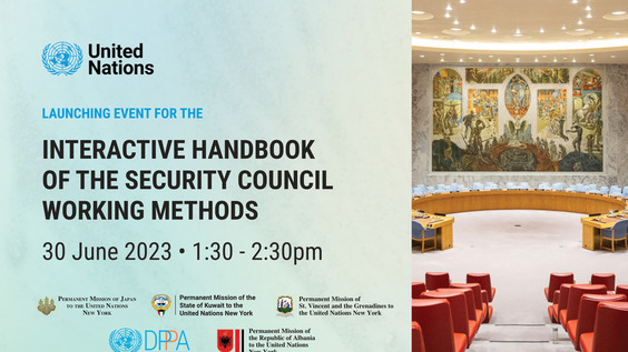 Security Council Working Methods Interactive Handbook