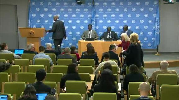 Press Conference by Security Council President on Work Programme for November
