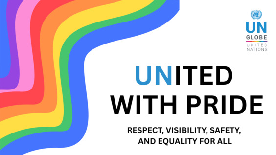 United with Pride - Respect, visibility, safety and equality for all.