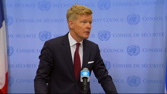 Hans Grundberg (Special Envoy for Yemen) on the situation in the Middle East - Security Council Media Stakeout