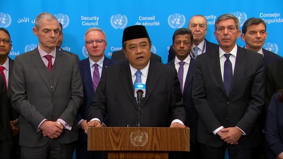 Joint Stakeout on Safety and Security of UN Peacekeepers - Security Council Media Stakeout