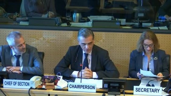 Closing of the Session - 217th Meeting 12th Session Committee on Enforced Disappearances
