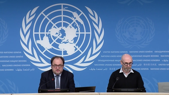 Geneva Press Briefing: UNECE, ITU, OHCHR, WHO, IFRC, WFP