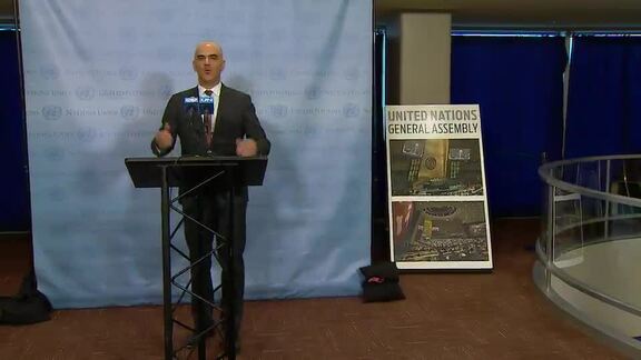 President of Switzerland Briefs Press