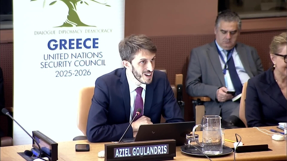 Civil Society Dialogue with United Nations Security Council President, H.E. Ms. Aglaia Balta (Greece)