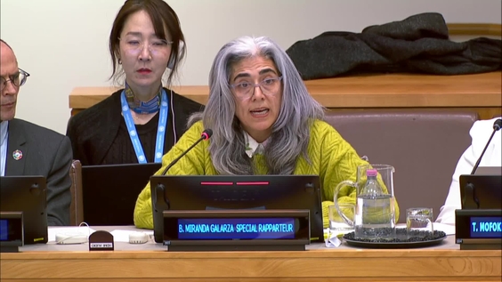Third Committee, 23rd plenary meeting - General Assembly, 80th session