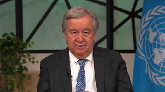 António Guterres (Secrétaire Général de l&#039;ONU) à l&#039;occasion de la journée mondiale des réfugiés