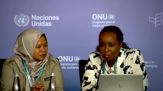 Press Conference: Championing Gender Just Biodiversity Action: CBD Women's Caucus Demands for COP16 – United Nations Biodiversity Conference 2024