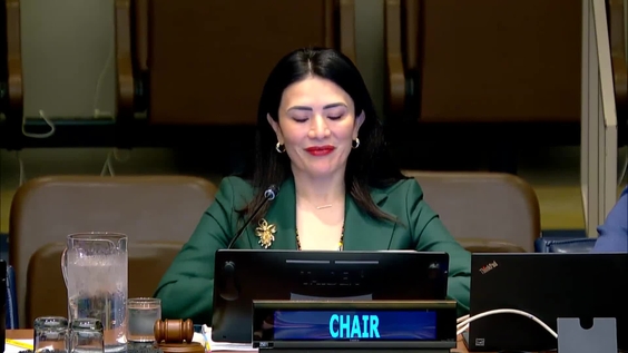 First Committee, 3rd plenary meeting - General Assembly, 79th session