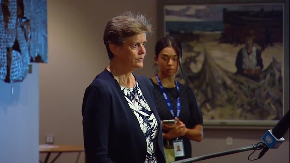 Barbara Woodward (United Kingdom) on Black Sea Grain Initiative and Rus﻿sia - Security Council Media Stakeout