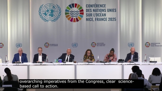 Reporting on the discussions of the Ocean Action Panels | Informal plenary meeting.