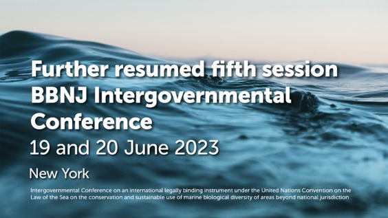 Intergovernmental Conference on Marine Biodiversity of Areas Beyond National Jurisdiction (Resumed Fifth Session, 72nd plenary)