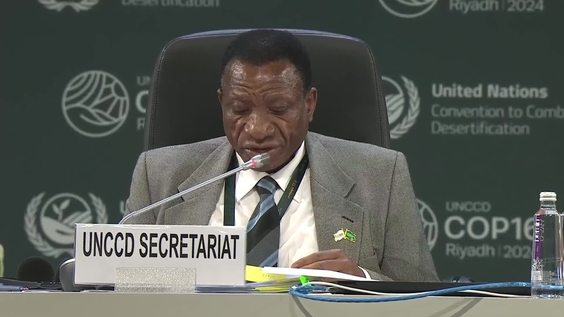 Committee on Science and Technology Plenary - UNCCD COP16