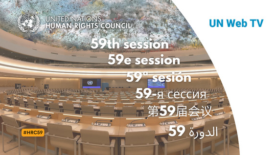 1st Meeting - 59th Session of Human Rights Council