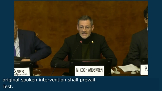 OHCHR Expert Seminar - Negative Impact of Corruption on Human Rights