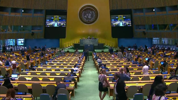 General Assembly: 96th plenary meeting, 78th session