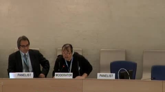 Indigenous peoples and business operations - Panel Discussion, Forum on Business and Human Rights 2013