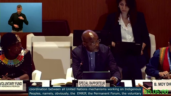 6th Meeting, 18th Session Expert Mechanism on the Rights of Indigenous Peoples (EMRIP)
