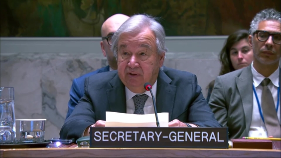 António Guterres (UN Secretary-General) on Poverty, underdevelopment, and conflict: implications for the maintenance of international peace and security - Security Council, 9938th meeting