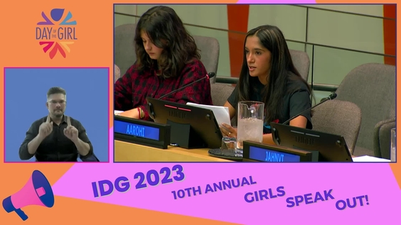 International Day of the Girl 2023- 11th Annual IDG Summit