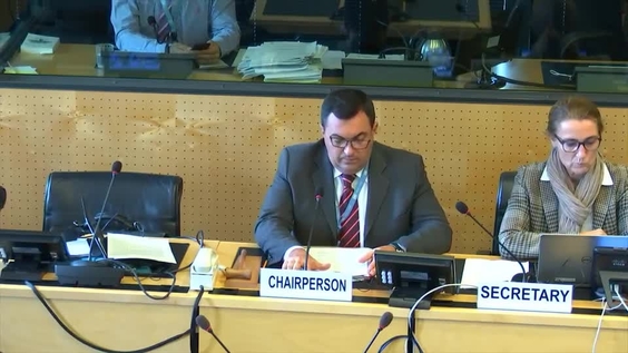 Closing of the Session - 60th Meeting, 66th Session Committee on Economic, Social and Cultural Rights