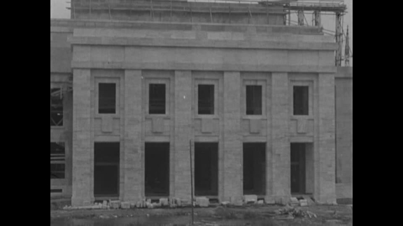 Construction of the Palais des Nations