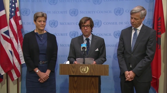 France, Germany and the UK on Iran - Security Council Media Stakeout