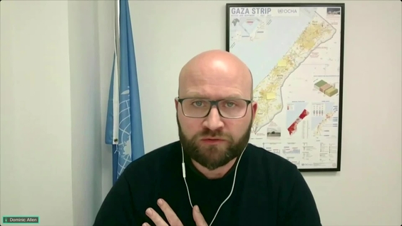 Dominic Allen, UNFPA Representative for the State of Palestine, on his recent visit to Gaza - Press Conference
