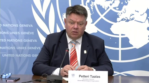 WMO  - Press Conference: climate predictions for the next 5 years
