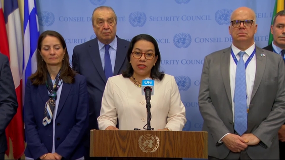 Children and Armed Conflict - Joint Security Council Media Stakeout
