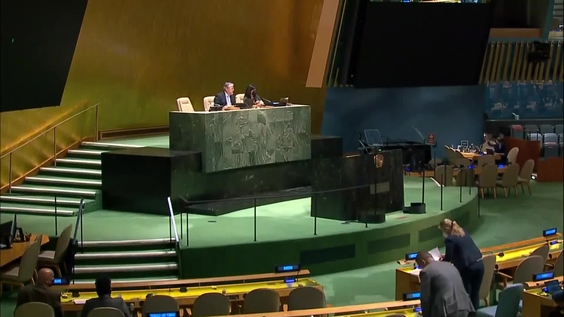Asamblea General, 78ª sesión plenaria,  76° período de sesiones