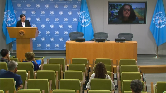 Press Conference: Mary-Ellen McGroarty (WFP) on the humanitarian situation in South Sudan