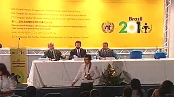 Closing Press Briefing, 12th United Nations Congress on Crime Prevention and Criminal Justice (19 April 2010)