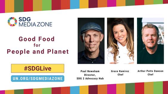 Good Food for People and the Planet - SDG Media Zone, Expo 2020, Dubai